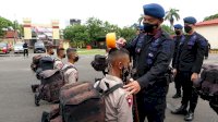 Pesan Dansat Brimob Polda Sulsel ke Personel Baru: Berlatih dan Berlatih untuk Indonesia