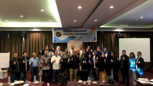 Rudianto Lallo Kukuhkan Forum Alumni Angkatan 99 SMAN 6 Makassar, Ini Pesannya