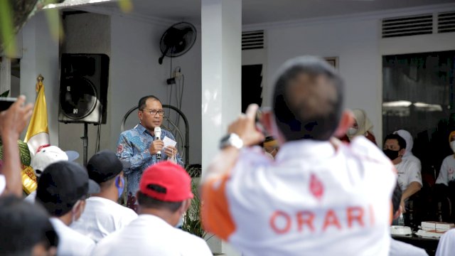 Wali Kota Makassar, Moh Ramdhan Pomanto menghadiri Rally Fox Hunting Orari, Minggu (6/2/2022).