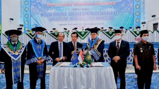 Rektor Unibos dan Unismuh Tandatangani Nota Kerjasama MBKM