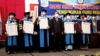 UKI Paulus Makassar Kukuhkan Lima Guru Besar