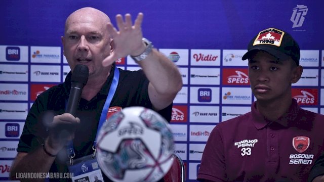 Pelatih PSM Makassar, Joop Gall. (ligaindonesiabaru)