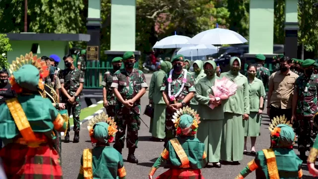 Kunjungi Kodim Parepare, Ini Pesan Pangdam Hasanuddin