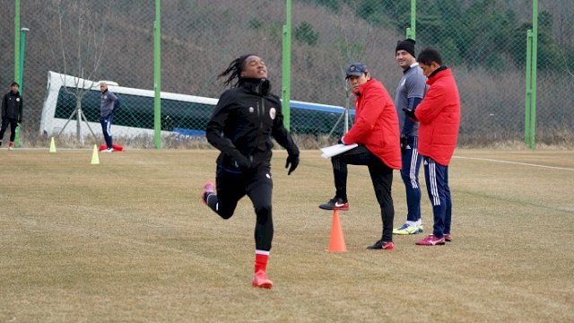 Tim U-19 Indonesia saat latihan. (PSSI)