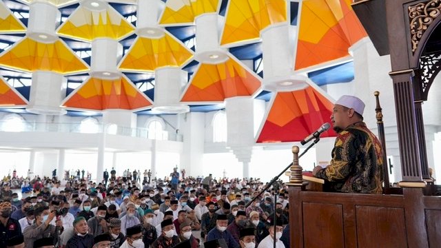 Masjid Kubah 99 Asmaul Husna Mulai Digunakan, Warga: Bagus Sekali di Dalamnya