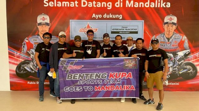 Benteng Kupa Sport Team ke Lombok Saksikan MotoGP Mandalika, Ismail Manda: Tak Hanya Sekadar Nonton