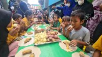 DPPPA Makassar Ikut Festival Rebus Bersama Siswa, Hadirkan Ubi hingga Pisang Rebus