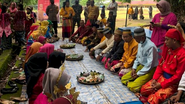 Meriahnya Peringatan Hari Kebudayaan Kota Makassar di Kelurahan Lakkang