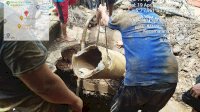 PDAM Makassar Perbaiki Pipa Bocor di Jalan Perintis Kemerdekaan