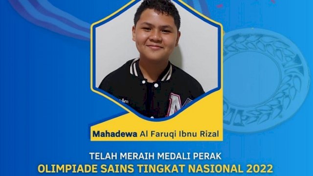Membanggakan, Putra Deng Ical Raih Medali Perak di Olimpiade Nasional Bahasa Inggris