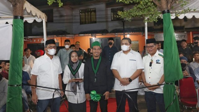 Danny Resmikan Sekretariat Badko HMI Sulselbar, Ini Pesannya