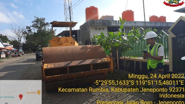 Dinas PUTR Sulsel Mulai Tangani Lanjutan Ruas Boro Jeneponto