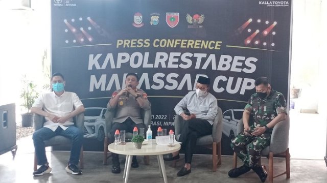 10 Ribu Peserta Ditargetkan Akan Ikuti Kapolrestabes Makassar Cup