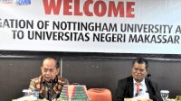 Rektor UNM Menerima Kedatangan Wakil Ketua MPR dan Delegasi Nottingham University