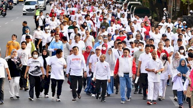 Jalan Santai Sulsel Anti Mager Jadi Ajang Silaturahmi
