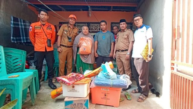2 Rumah di Bulukumba Terbakar, BPBD Salurkan Buffer Stok Logistik