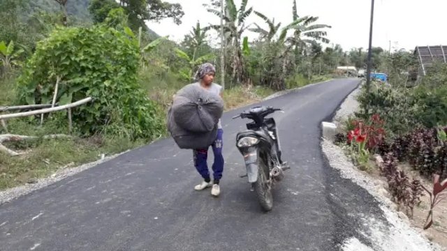 Petani Tembakau di Sinjai Borong Bersyukur Jalannya Kini Sudah Mulus