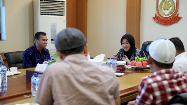 Wawali dan KPU Makassar Bahas Pendidikan Politik Berbasis Lorong Wisata