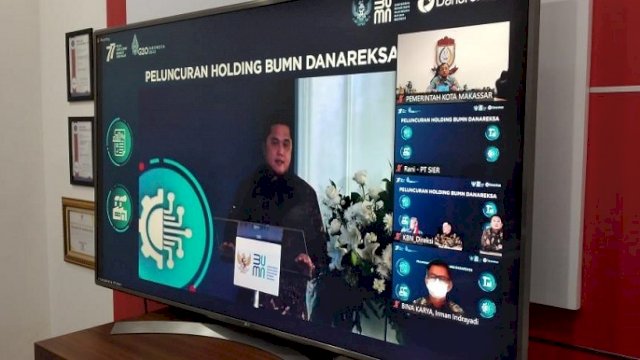 Asisten I Pemkot Makassar Hadiri Peluncuran Holding BUMN Danareksa
