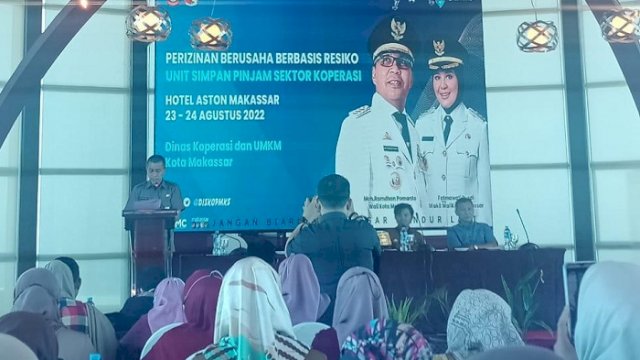 Diskop UKM Makassar Gelar Sosialisasi Terkait Izin Usaha Berbasis Unit Simpan Pinjam