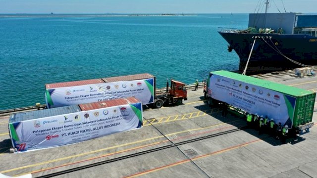 Sulsel Lepas Komoditas Ekspor Senilai Rp 648,6 Miliar ke 20 Negara
