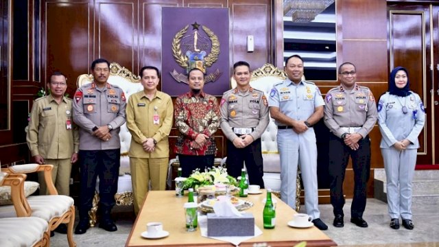 Pemprov Sulsel – Korlantas Polri Komitmen Optimalkan PAD dari Pajak Kendaraan Bermotor