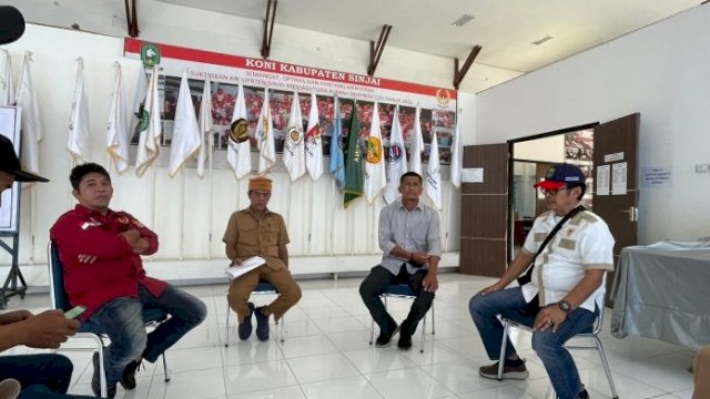 KONI Sulsel Tinjau Kesiapan Venue Porprov di Sinjai