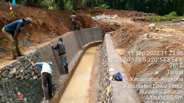 Rehab DI Angkona Sedang Progres, Potensi Aliri 266 Hektar Pertanian Warga