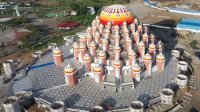 Pembangunan Masjid Kubah 99 Berlanjut Pengerjaan Menara dan Pelataran
