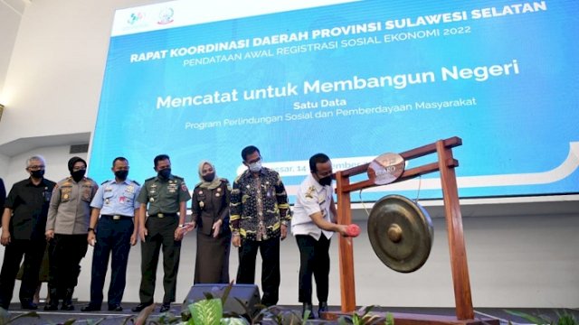 Dukung Pendataan Regsosek, Gubernur Sulsel Sebut Data Akurat Terbaru Jadi Acuan Kebijakan