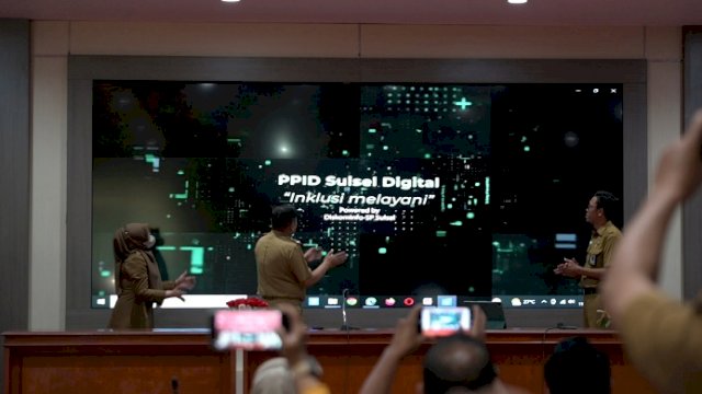 Pemprov Sulsel Launching PPID Digital “Inklusi Melayani”