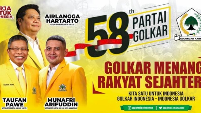 Tanpa Mobilisasi, Golkar Makassar Optimis Peserta Jalan Sehat Membludak