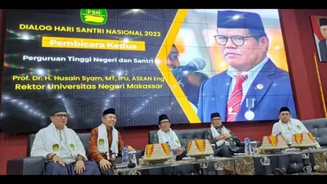 Diskusi Forum Santri Nasional dalam memperingati Hari Santri Nasional, Ahad (23/10/2022).