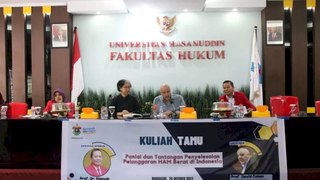 Gelar Diskusi Publik, Fakultas Hukum Unhas Hadirkan Dosen Stanford University