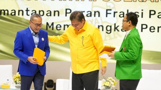 KIB Akan Gelar Pertemuan Lanjutan di Makassar, Airlangga: Mana Teman-teman Golkar Sulsel, Kalian Harus Siap