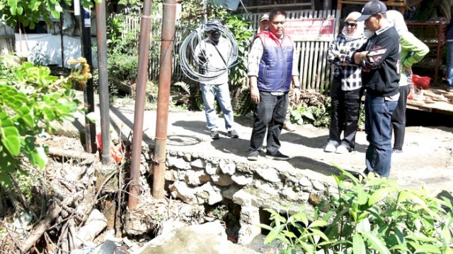 Fatmawati Rusdi Tinjau Kawasan Rawan Banjir di Manggala