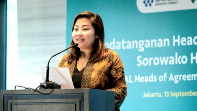 CEO PT Vale Indonesia Tbk, Febriany Eddy.