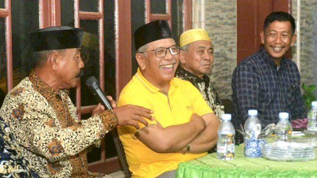 Dokumentasi: Ilham Arief Sirajuddin (IAS) silaturahmi bersama warga Luwu, Senin (21/11/2022).