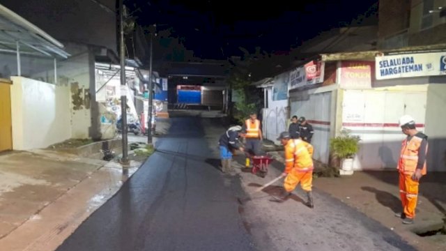 Warga Apresiasi Satgas DPU Makassar: Mulus mi tawwa Jalan di BTN Makkio Baji
