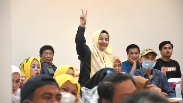 Penanggung Jawab Kegiatan Zikir Akhir Tahun Ana Lorongna Makassar, Herlinda Pati.