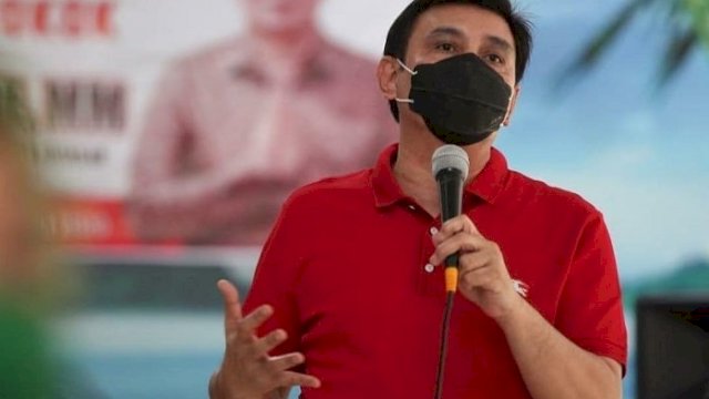 Sekretaris DPD PDI Perjuangan Sulsel, Rudy Pieter Goni.