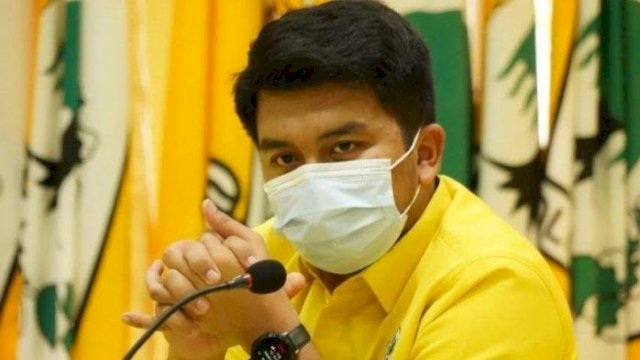 Juru Bicara Partai Golkar Sulsel, Zulham Arief. (int)