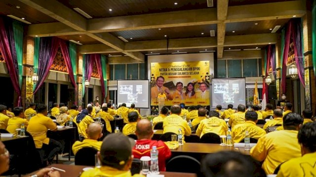 Jadikan MPO Garda Terdepan dalam Sosialisasi, Taufan Pawe: Agar Masyarakat Tahu Kerja-kerja Golkar