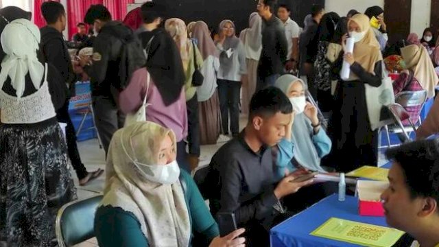 847 Pelamar Mendaftar Selama Tiga Hari Job Fair Sinjai
