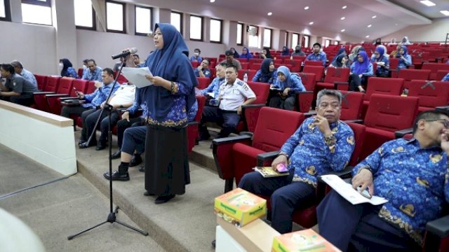 Gelar Pra Coaching Clinic LPPD dan LKPJ, Ini Pesan Sekda Makassar kepada Seluruh SKPD