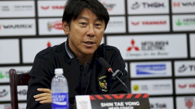 Pelatih Timnas Indonesia, Shin Tae-yong. (pssi)