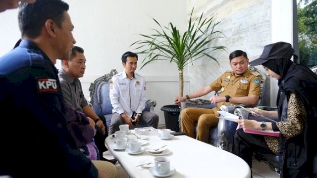 Bupati Gowa Ikut Coklit Pemilih untuk Pemilu 2024