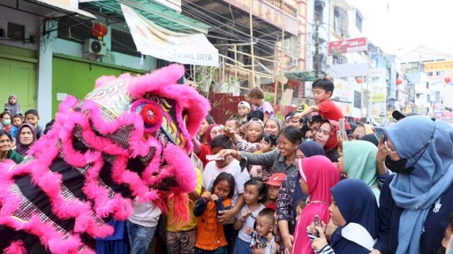 Area Pegelaran Karnaval Budaya Jappa Jokka Cap Go Meh 2023 Dipadati Ribuan Warga