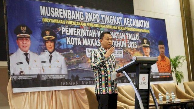 Perbaikan Drainase hingga Kantor Lurah Jadi Prioritas Musrenbang Kecamatan Tallo