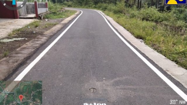 Jalan Poros Bikeru-Songing Sinjai Kini Sudah Mulus